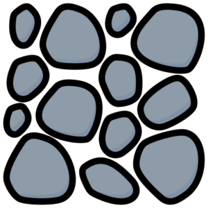 Collection of gray stones representing gravel and aggregate materials